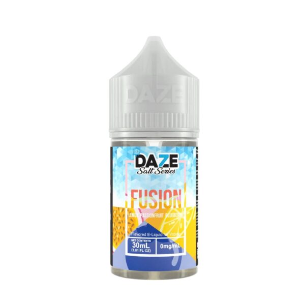 7 Daze Fusion TFN Salts – Lemon Passionfruit Blueberry ICED 30mL