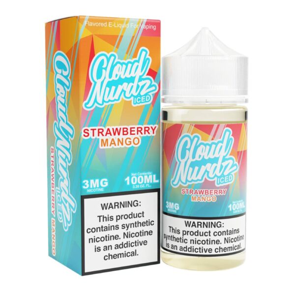 Cloud Nurdz TFN Iced – Strawberry Mango 100mL