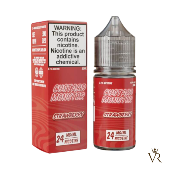 Custard Monster Salt TFN – Strawberry 30mL