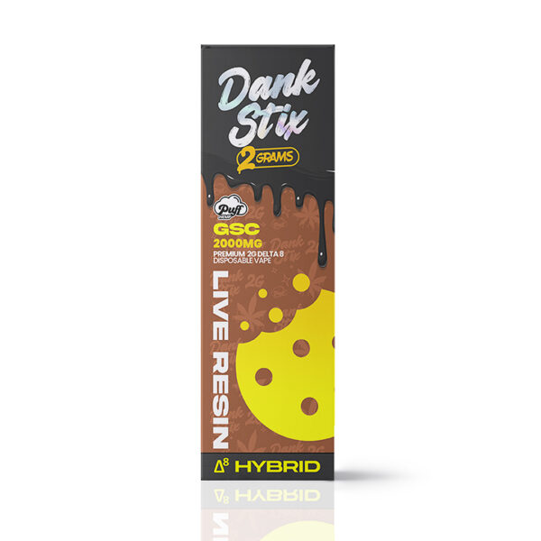 Puff Xtrax | Dank Stix Delta-8 2G Disposable: GSC