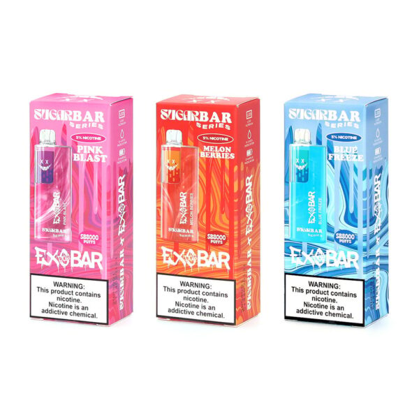 Exodus Exobar x Sugar Disposable Vape | 8000 Puffs