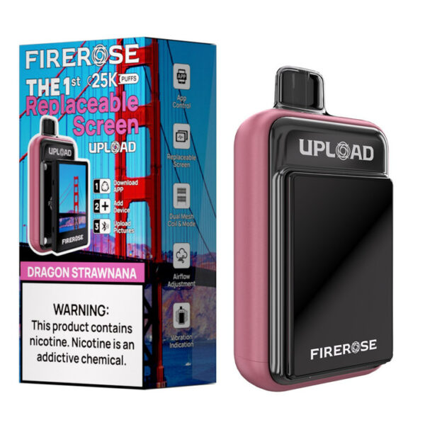 FireRose Upload 25K Puff Disposable - Image 3