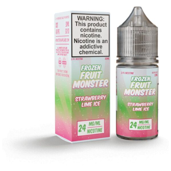 Frozen Fruit Monster Salt TFN – Strawberry Lime ICE 30mL