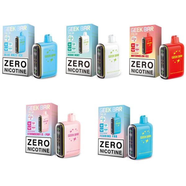 Geek Vape Pulse 15,000 Puff Zero Nicotine Disposable - Image 3