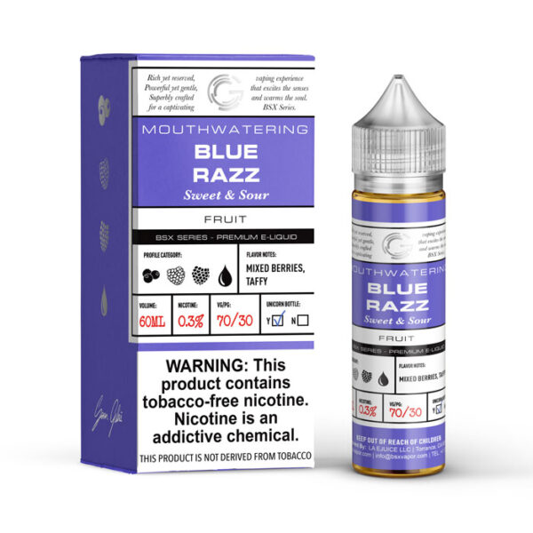 Glas Basix TFN – Blue Razz 60mL