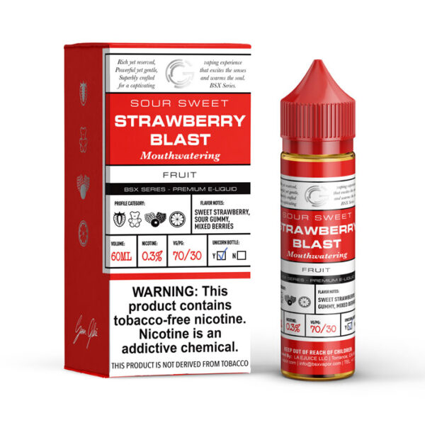 Glas Basix TFN – Strawberry Blast 60mL