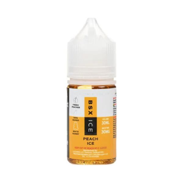 Glas Basix TFN Salts – Peach Ice 30mL