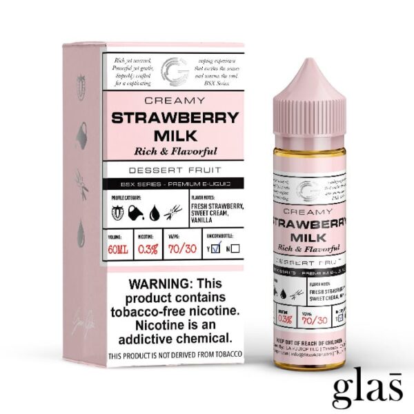 Glas Basix TFN – Strawberry Milk 60mL