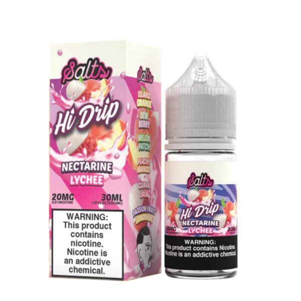 Hi-Drip Salts – Nectarine Lychee 30mL