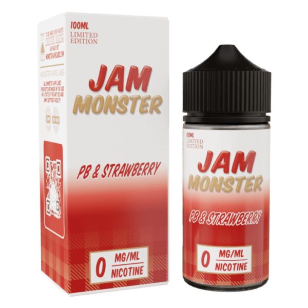 Jam Monster TFN – PB & Jam Strawberry 100mL