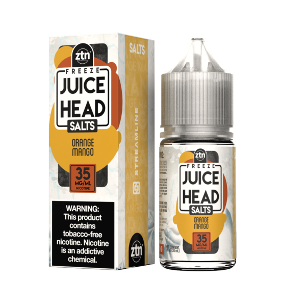 Juice Head FREEZE ZTN Salts – Orange Mango 30mL