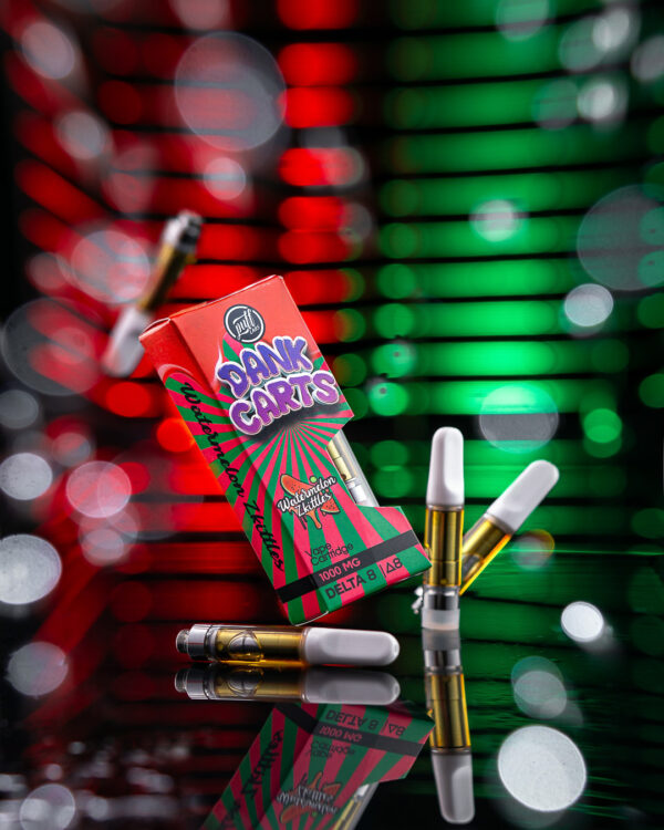 Puff Xtrax | Dank Carts Delta-8 Vape Cartridge: Watermelon Zkittles - Image 2