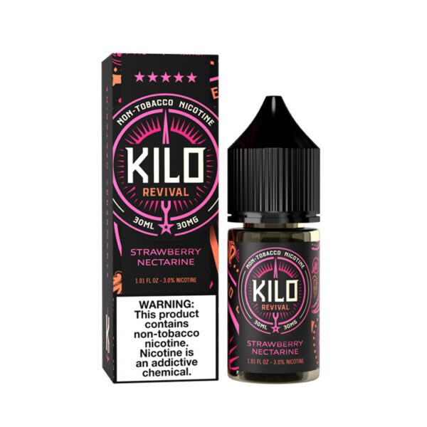 KILO Revival TFN Salt – Strawberry Nectarine 30mL