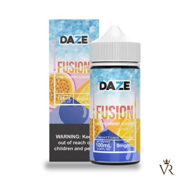 7 Daze Fusion TFN – Lemon Passionfruit Blueberry ICED 100mL