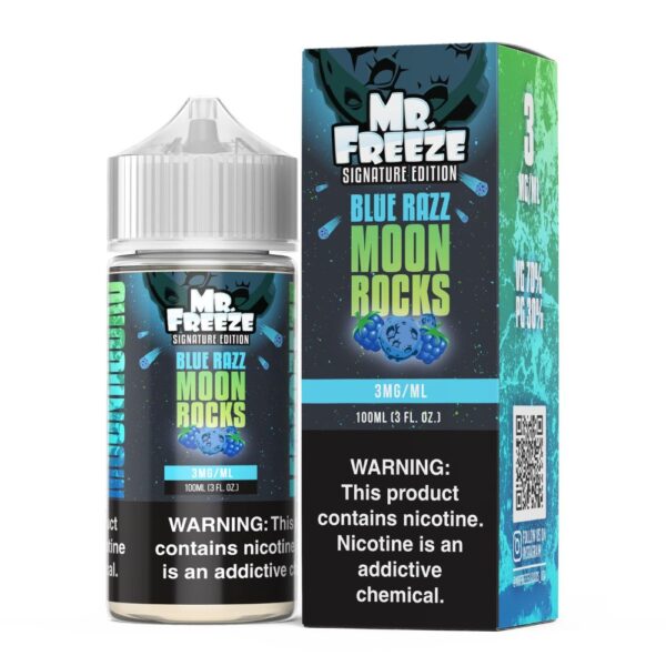 Mr Freeze Moon Rocks – Blue Razz 100mL