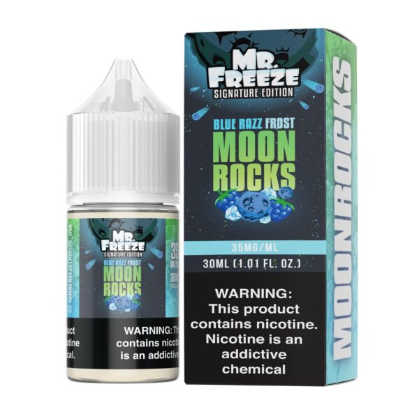 Mr Freeze Moon Rocks Salts – Blue Razz Frost 30mL