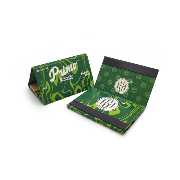 Primo Organic Hemp Rolling Papers w/ Crutches - Image 3