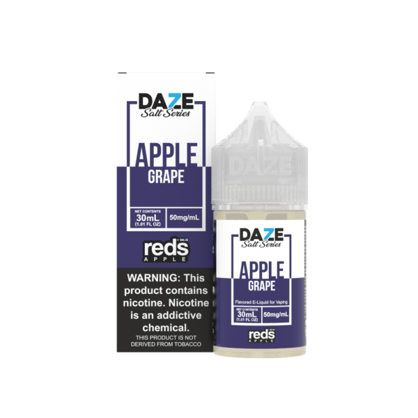 7 Daze Salt – Reds Grape 30mL