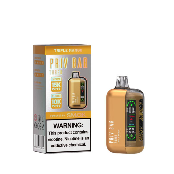 SMOK PRIV Bar Turbo 15,000 Puff Disposable - Image 3