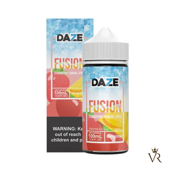 7 Daze Fusion TFN – Strawberry Banana Apple ICED 100mL