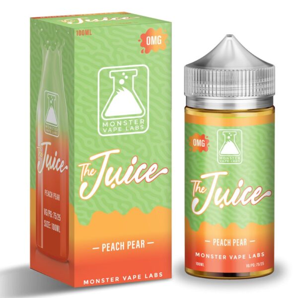 The Juice by Monster – Peach Pear 100mL