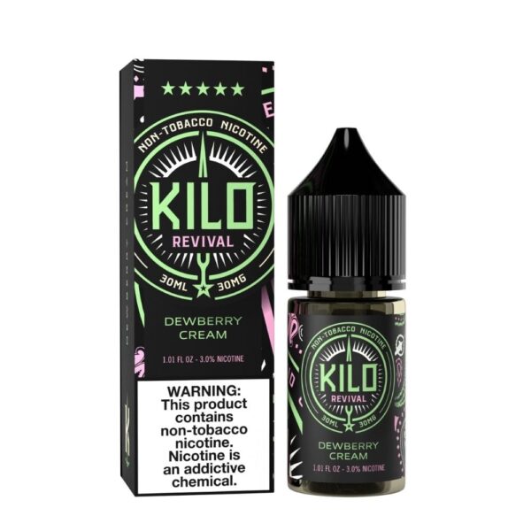 Kilo Revival TFN Salt – Dewberry Cream 30mL