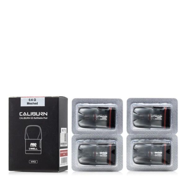 Uwell Caliburn G3 Replacements Pods – 4 Pack