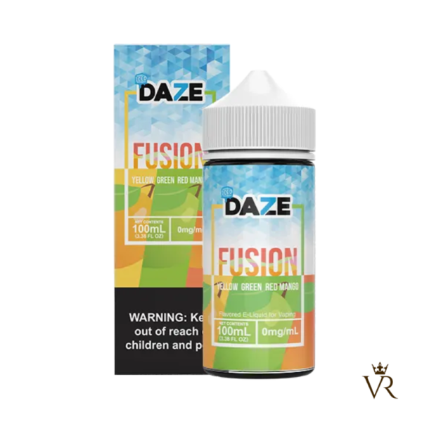 7 Daze Fusion TFN – Yellow Green Red Mango ICED 100mL